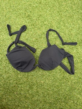 Bikini Negro con Tirantes