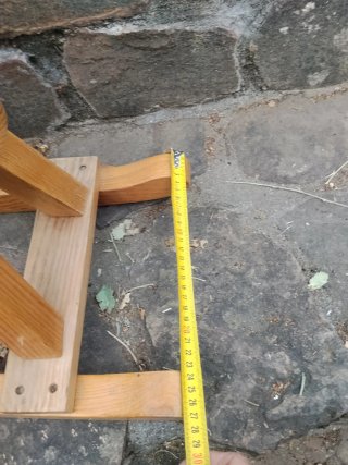 Caballito de madera para niños