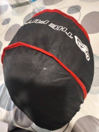 Casco de moto blanco