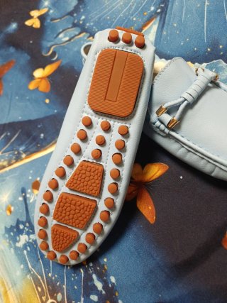 Mocasines Hombre Azul Celeste
