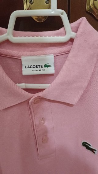 Polo Lacoste rosa