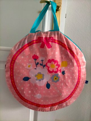 Casita de tela plegable infantil
