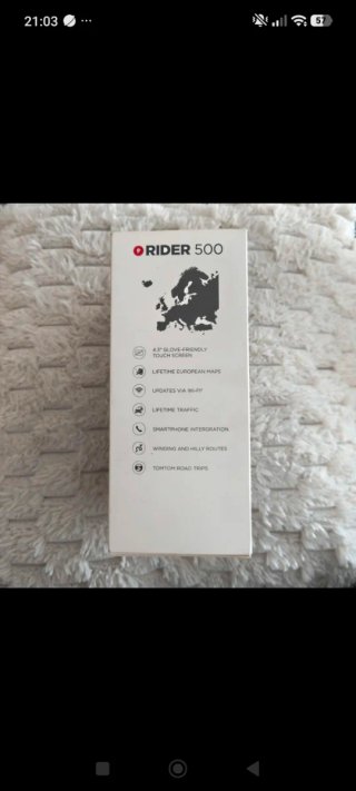 GPS TomTom Rider 500 4.3