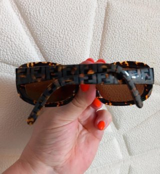 Occhiali da sole Fendi marroni