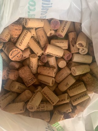 Lote 20 tapones de corcho para manualidades.