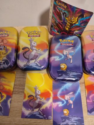Lote 🇪🇦 kanto power minitins abiertas pokemon