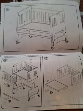 Minicuna para bebé con ruedas