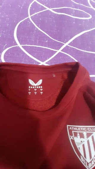 Sudadera Athletic Club Castore Granate Talla L