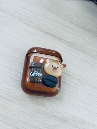 Funda AirPods 1 y 2 Osito Kawaii 3D