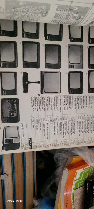 Schemari TV 1964-83 vintage