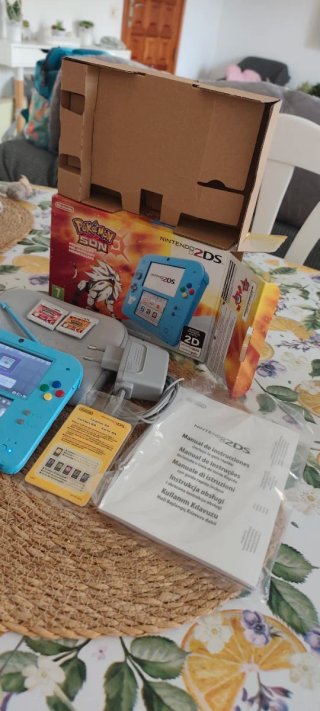 Nintendo 2DS Azul Edición Pokémon Sol
