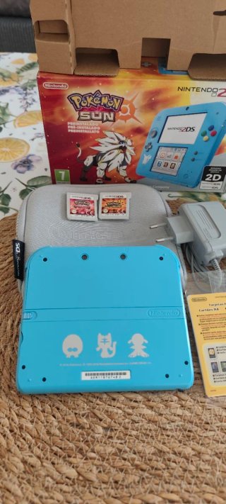 Nintendo 2DS Azul Edición Pokémon Sol