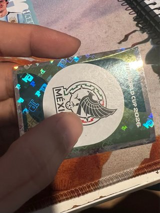 Cromo Error Mundial 2026 México Panini