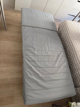 Sillón cama blanco
