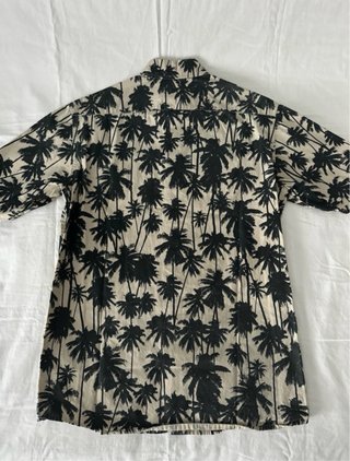 Camisa palmeras 100% algodón