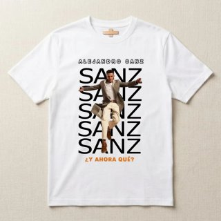 Camiseta Tirantes Alejandro Sanz Y ahora qué?