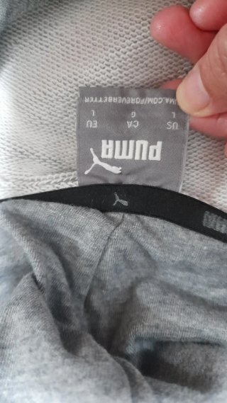Sudadera Puma Gris