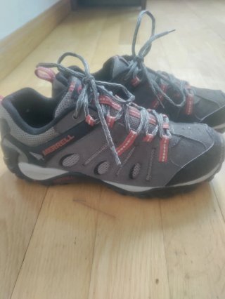 Zapatos de Montaña Merrell Gris/Rojo