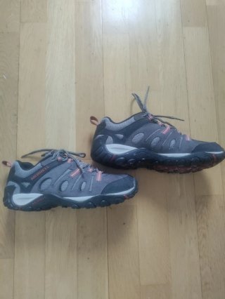 Zapatos de Montaña Merrell Gris/Rojo