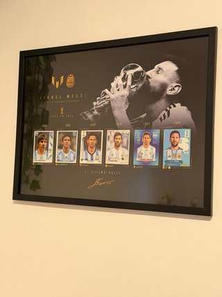 Cuadro Coleccionable Lionel Messi