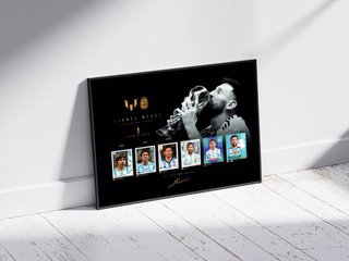 Cuadro Coleccionable Lionel Messi