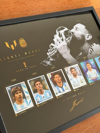Cuadro Coleccionable Lionel Messi