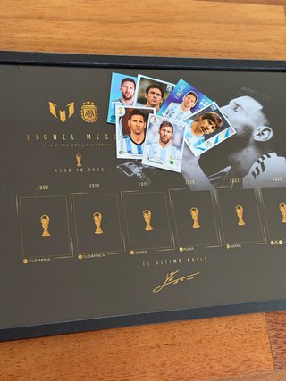 Cuadro Coleccionable Lionel Messi