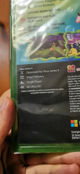 (Xbox) SpongeBob Squarepants The Patrick Star Game