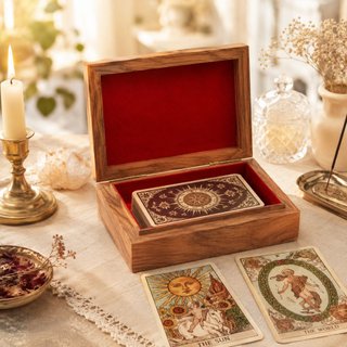 Caja de Madera Tarot Árbol de la Vida