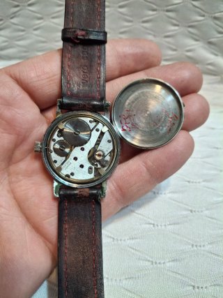 Orologio vintage BWC uomo oro/argento