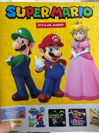 Cromos Panini Super Mario