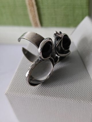 Anillo Plata Artesanal Diseño Scooter
