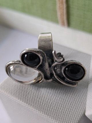 Anillo Plata Artesanal Diseño Scooter