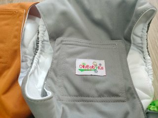 Lote cubre pañales tela S-M-L