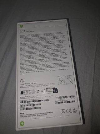 Apple iPhone 15 Nero 256GB