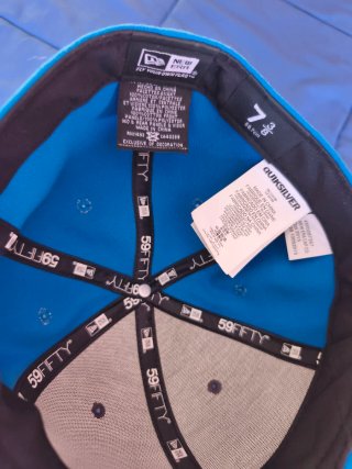 Gorra Quiksilver Cuadros Azul y Marrón