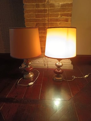 Lámparas de mesa vintage (2 unidades)
