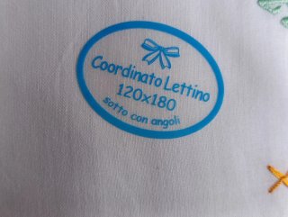 Conjunto sábanas cuna osito