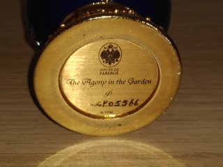 Huevo Fabergé La agonía en el huerto