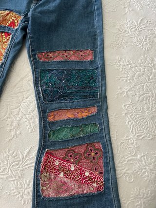 Pantalones vaqueros hechos a mano