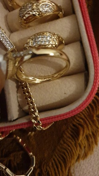 Lote Joyería Chapada Oro 18k