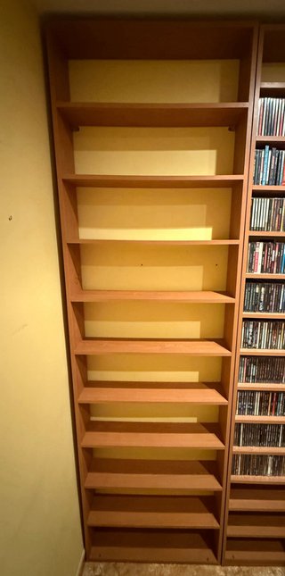 Estantería Madera CDs/DVDs