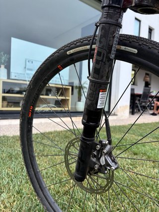 Bicicleta Gravel Cannondale Naranja