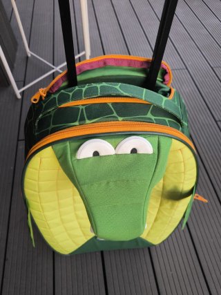Maleta Samsonite infantil cocodrilo