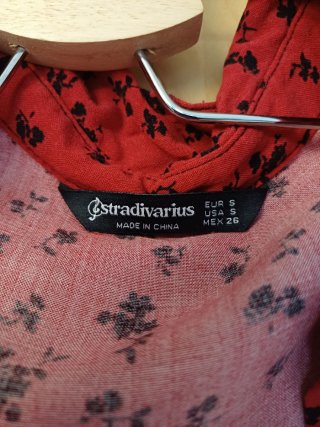 Vestido corto estampado