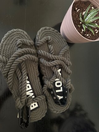 Sandalias Bimba y Lola Talla 38 Negras