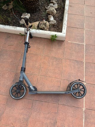 Patinete aluminio plegable ruedas grandes