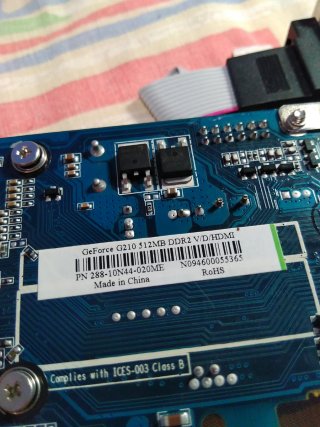 Tarjeta Gráfica Nvidia HDMI PCI Express 512MB