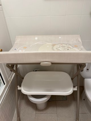 Cambiador y bañera CAM para bebé