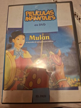 Película Mulan DVD (Español)
